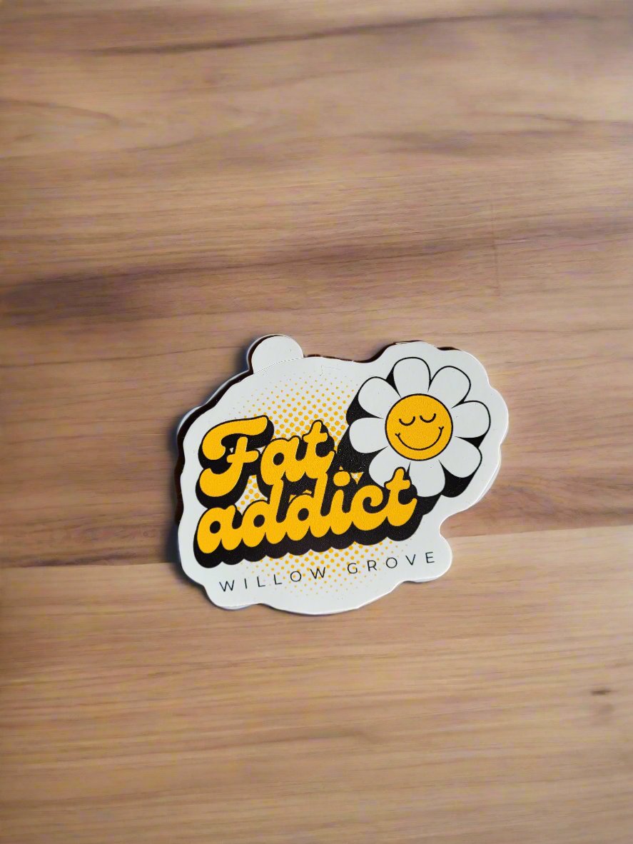 Willow Grove "Fat Addict" Stickers